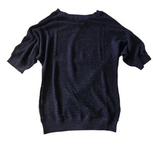 Navy Blue Knit Sweater